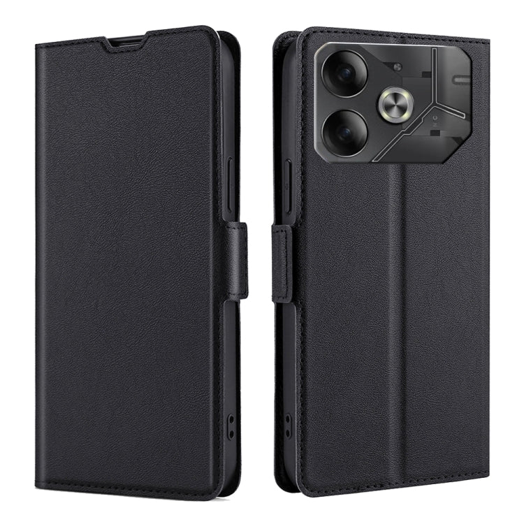 Ultra-thin Voltage Side Buckle Horizontal Flip Leather Phone Case