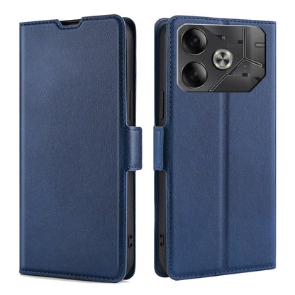 Ultra-thin Voltage Side Buckle Horizontal Flip Leather Phone Case