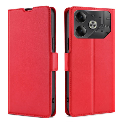 Ultra-thin Voltage Side Buckle Horizontal Flip Leather Phone Case