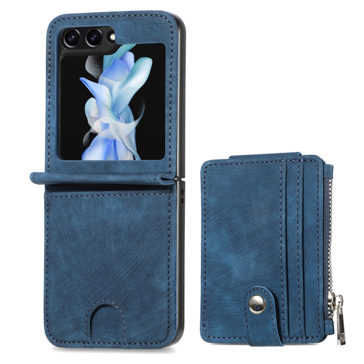 Skin-feel PU Zipper Wallet Phone Case