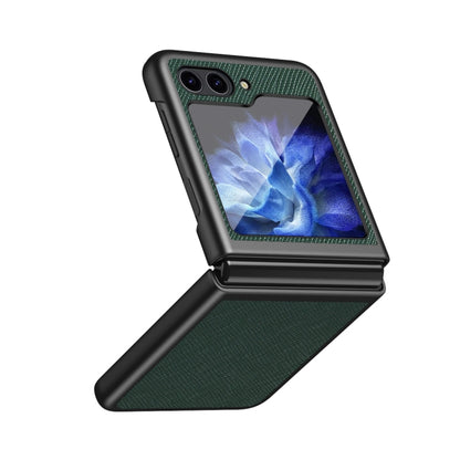 Cross Texture All Inclusive Shockproof Protective Phone Case, For Samsung Galaxy Z Flip5