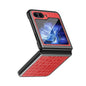 Crocodile Texture Leather Folding Protective Phone Case, For Samsung Galaxy Z Flip5