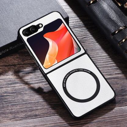 Magsafe Magnetic Ring Leather Texture Phone Case