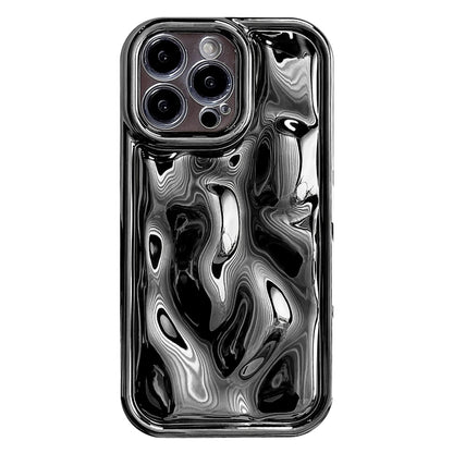 Electroplating Meteorite Texture TPU Phone Case, For iPhone 16 Plus, For iPhone 16, For iPhone 15 Pro Max, For iPhone 15 Pro, For iPhone 15 Plus, For iPhone 15