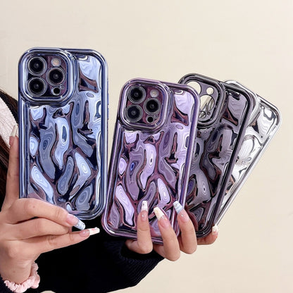 Electroplating Meteorite Texture TPU Phone Case, For iPhone 17 Pro Max, For iPhone 17 Pro, For iPhone 17, For iPhone Air, For iPhone 16 Pro Max, For iPhone 16 Pro