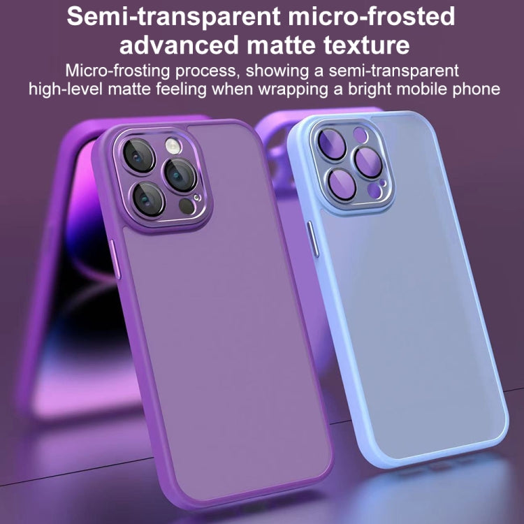 All-inclusive TPU Edge Acrylic Back Phone Case with Lens Film