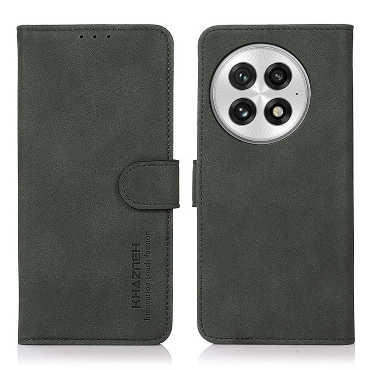 KHAZNEH Matte Texture Leather Phone Case, For OnePlus Nord CE5, For OnePlus 13R Global, For OnePlus 13, For OnePlus Nord 4, For OnePlus Nord CE4 Lite, For OnePlus Nord 4E Global