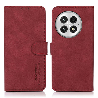 KHAZNEH Matte Texture Leather Phone Case, For OnePlus Nord CE5, For OnePlus 13R Global, For OnePlus 13, For OnePlus Nord 4, For OnePlus Nord CE4 Lite, For OnePlus Nord 4E Global