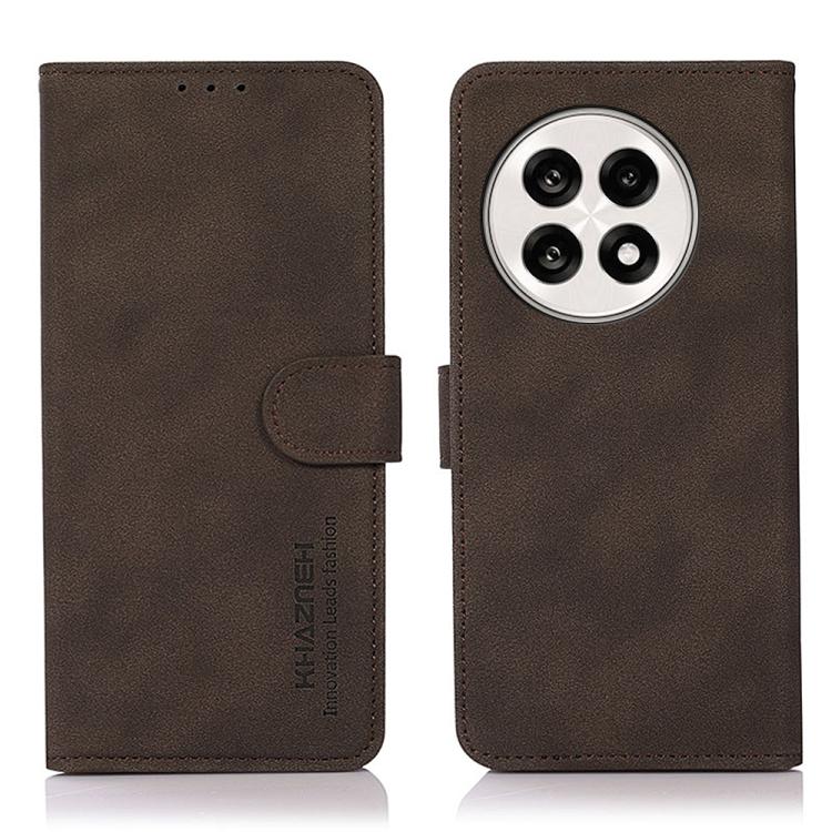 KHAZNEH Matte Texture Leather Phone Case, For OnePlus Nord CE5, For OnePlus 13R Global, For OnePlus 13, For OnePlus Nord 4, For OnePlus Nord CE4 Lite, For OnePlus Nord 4E Global