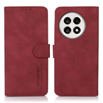 KHAZNEH Matte Texture Leather Phone Case, For OnePlus Nord CE5, For OnePlus 13R Global, For OnePlus 13, For OnePlus Nord 4, For OnePlus Nord CE4 Lite, For OnePlus Nord 4E Global