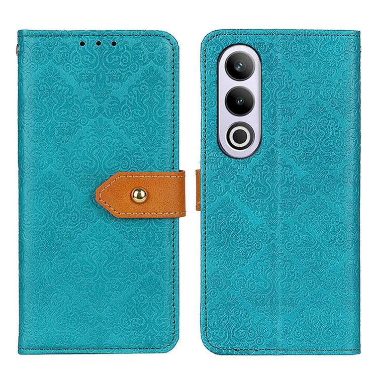 European Floral Embossed Flip Leather Phone Case, For OnePlus Nord 4, For OnePlus Nord CE4 Lite, For OnePlus Nord CE4 5G / K12 5G, For OnePlus 12R/Ace 3, For OnePlus 12, For OnePlus Ace 2 Pro, For OnePlus Nord 3 / Ace 2V