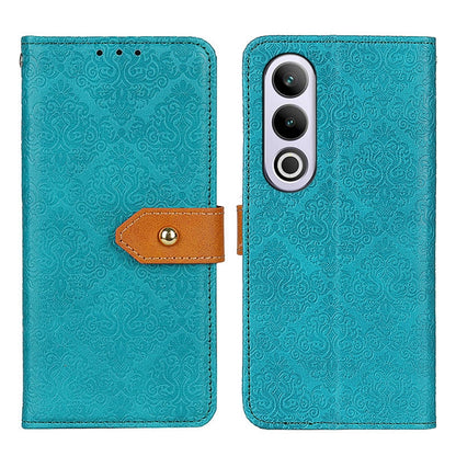 European Floral Embossed Flip Leather Phone Case, For OnePlus Nord 4, For OnePlus Nord CE4 Lite, For OnePlus Nord CE4 5G / K12 5G, For OnePlus 12R/Ace 3, For OnePlus 12, For OnePlus Ace 2 Pro, For OnePlus Nord 3 / Ace 2V
