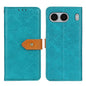 European Floral Embossed Flip Leather Phone Case