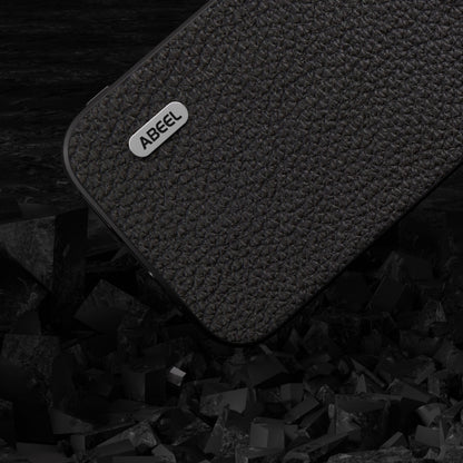 ABEEL Genuine Leather Litchi Texture Phone Case