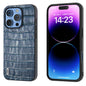 ABEEL Crocodile Texture Genuine Leather Phone Case
