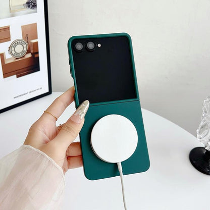 Skin Feel Magsafe Magnetic Shockproof PC Phone Case, For Samsung Galaxy Z Flip7 5G, For Samsung Galaxy Z Fold6