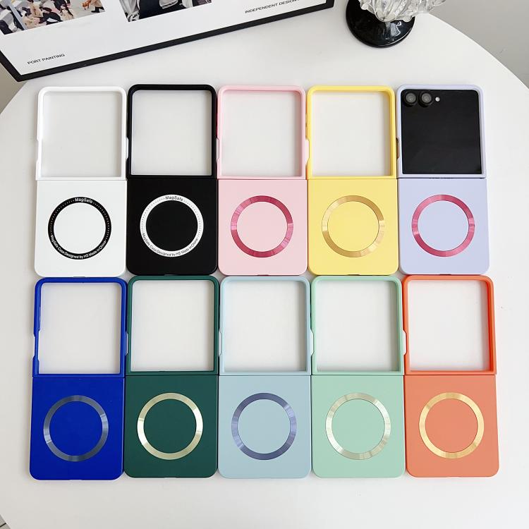 Skin Feel Magsafe Magnetic Shockproof PC Phone Case, For Samsung Galaxy Z Flip7 5G, For Samsung Galaxy Z Fold6