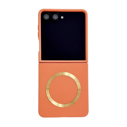 Skin Feel Magsafe Magnetic Shockproof PC Phone Case, For Samsung Galaxy Z Flip7 5G, For Samsung Galaxy Z Fold6