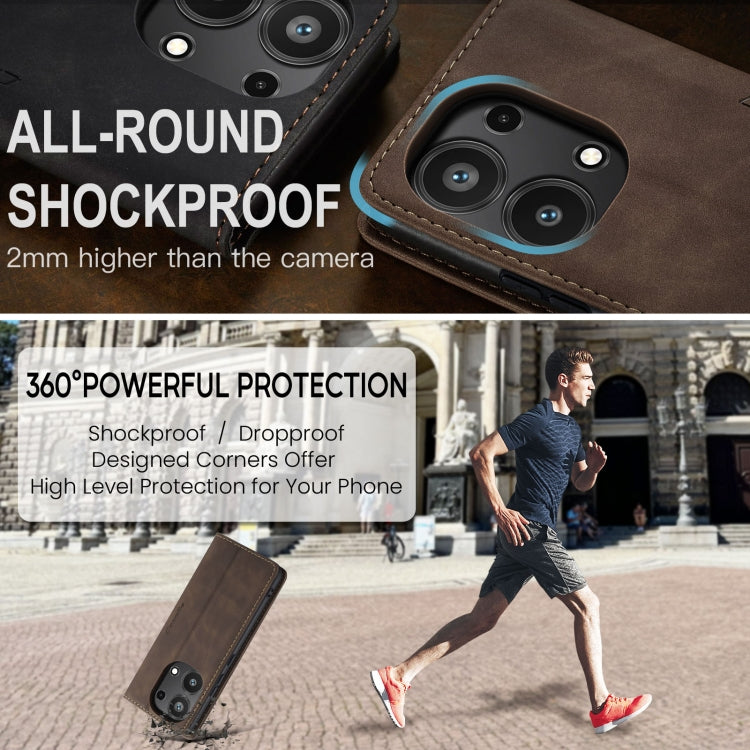 CaseMe 013 Multifunctional Horizontal Flip Leather Phone Case