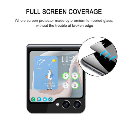 External Small Screen Full Glue Full Cover Screen Protector Tempered Glass Film