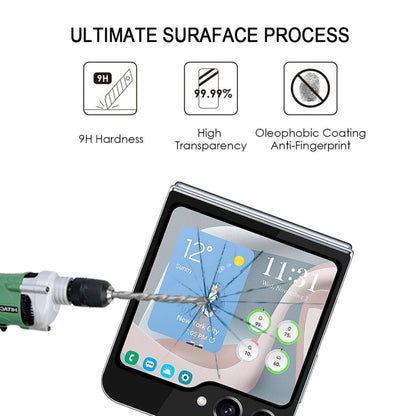 External Small Screen Full Glue Full Cover Screen Protector Tempered Glass Film