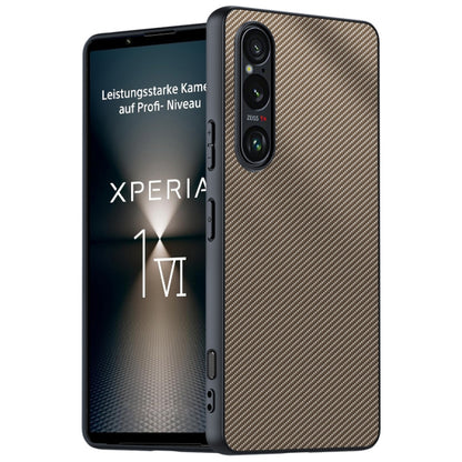 Ultra-thin Carbon Fiber Texture Printing Phone Case, For Sony Xperia 1 VI, For Sony Xperia 1 V