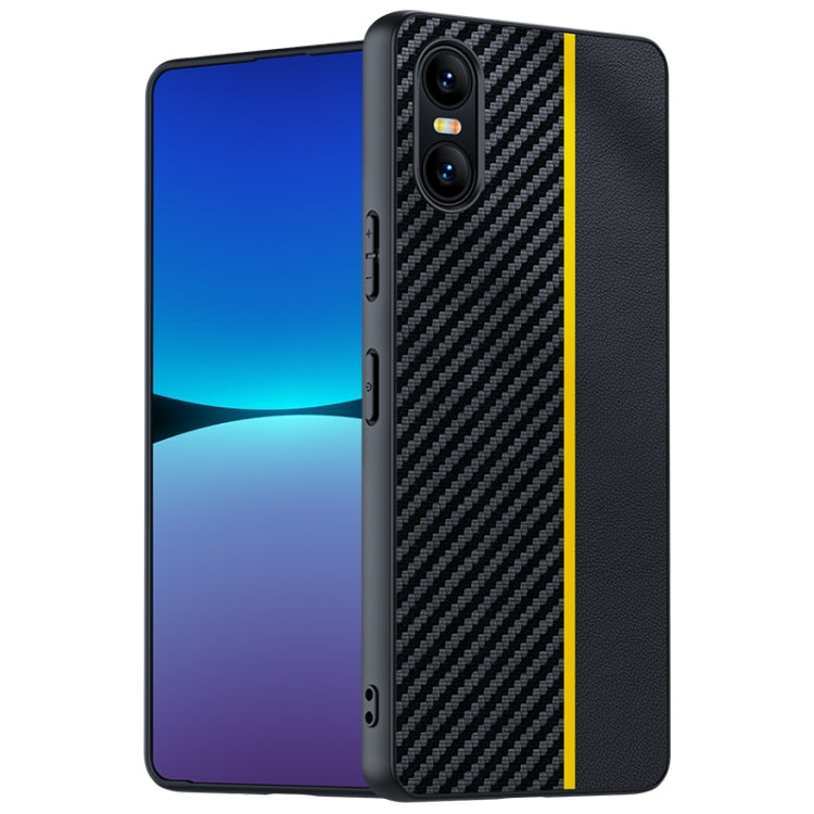 Ultra-thin Carbon Fiber Texture Printing Phone Case, For Sony Xperia 1 VIII, For Sony Xperia 10 VII, For Sony Xperia 1 VII, For Sony Xperia 10 VI