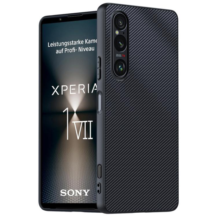 Ultra-thin Carbon Fiber Texture Printing Phone Case, For Sony Xperia 1 VIII, For Sony Xperia 10 VII, For Sony Xperia 1 VII, For Sony Xperia 10 VI