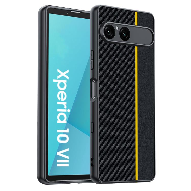 Ultra-thin Carbon Fiber Texture Printing Phone Case, For Sony Xperia 1 VIII, For Sony Xperia 10 VII, For Sony Xperia 1 VII, For Sony Xperia 10 VI