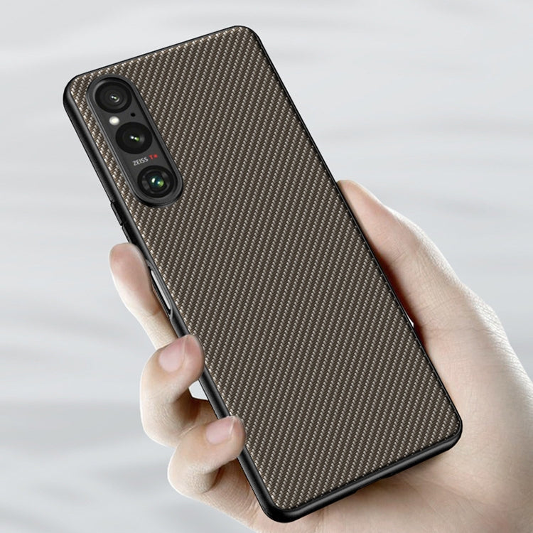 Ultra-thin Carbon Fiber Texture Printing Phone Case, For Sony Xperia 1 VIII, For Sony Xperia 10 VII, For Sony Xperia 1 VII, For Sony Xperia 10 VI