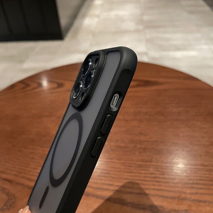 MagSafe Magnetic TPU Hybrid PC Phone Case, For iPhone 13, For iPhone 12, For iPhone 12 Pro Max, For iPhone 12 Pro, For iPhone 11 Pro Max, For iPhone 11, For iPhone 11 Pro