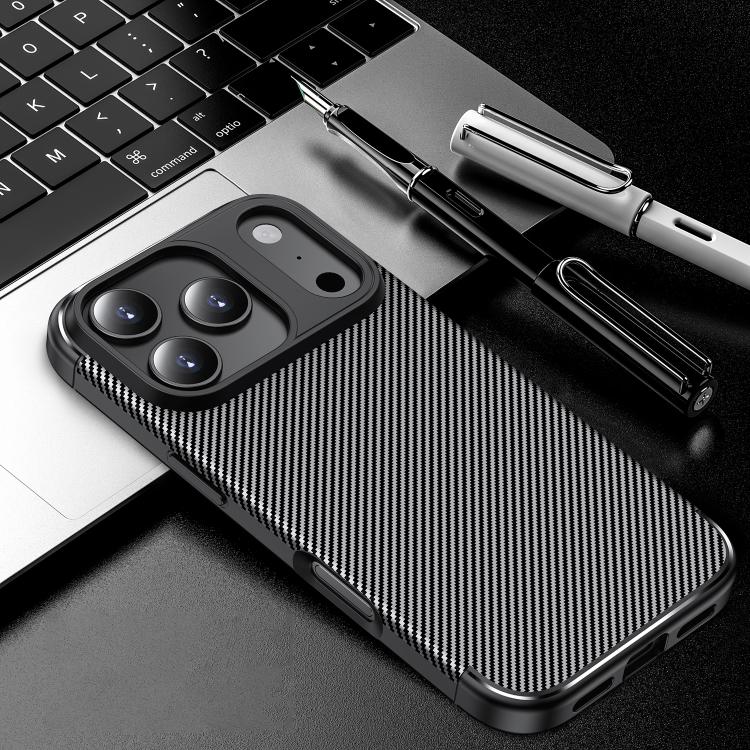 Carbon Fiber Texture Shockproof TPU Phone Case, For iPhone 17 Pro Max, For iPhone 17 Pro, For iPhone 17, For iPhone Air, For iPhone SE 2024, For iPhone 16 Pro Max, For iPhone 16 Pro, For iPhone 16 Plus, For iPhone 16, For iPhone 15 Pro Max�������������...