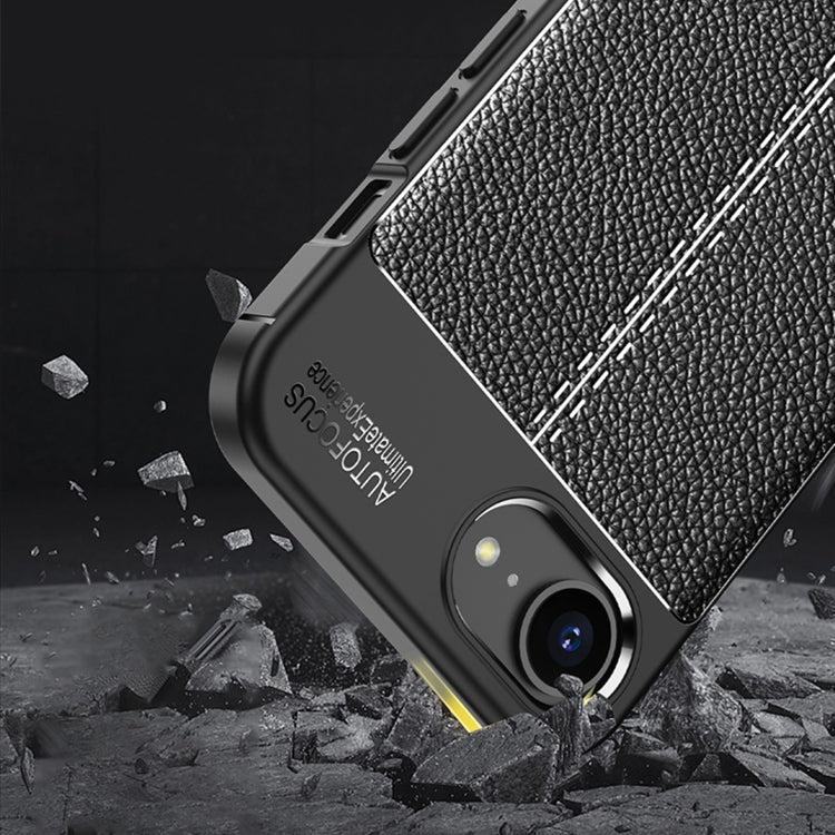 Litchi Texture Shockproof TPU Phone Case, For iPhone 16e / 17e, For iPhone 17 Pro Max, For iPhone 17 Pro, For iPhone 17, For iPhone Air, For iPhone 16 Pro Max, For iPhone 16 Pro, For iPhone 16 Plus, For iPhone 16, For iPhone 15 Pro Max, For iPhone 15 P...