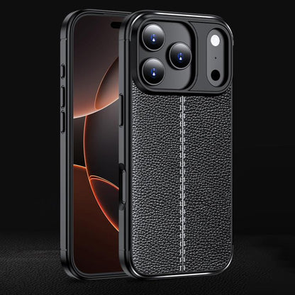 Litchi Texture Shockproof TPU Phone Case, For iPhone 17 Pro Max, For iPhone 17 Pro, For iPhone 17, For iPhone Air, iPhone 16e, For iPhone 16 Pro Max, For iPhone 16 Pro, For iPhone 16 Plus, For iPhone 16, For iPhone 15 Pro Max, For iPhone 15 Pro��������...