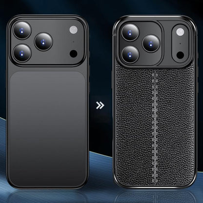 Litchi Texture Shockproof TPU Phone Case, For iPhone 17 Pro Max, For iPhone 17 Pro, For iPhone 17, For iPhone Air, iPhone 16e, For iPhone 16 Pro Max, For iPhone 16 Pro, For iPhone 16 Plus, For iPhone 16, For iPhone 15 Pro Max, For iPhone 15 Pro��������...