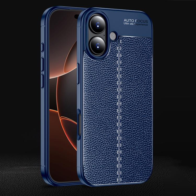 Litchi Texture Shockproof TPU Phone Case, For iPhone 17 Pro Max, For iPhone 17 Pro, For iPhone 17, For iPhone Air, iPhone 16e, For iPhone 16 Pro Max, For iPhone 16 Pro, For iPhone 16 Plus, For iPhone 16, For iPhone 15 Pro Max, For iPhone 15 Pro��������...