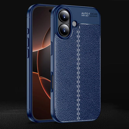 Litchi Texture Shockproof TPU Phone Case, For iPhone 17 Pro Max, For iPhone 17 Pro, For iPhone 17, For iPhone Air, iPhone 16e, For iPhone 16 Pro Max, For iPhone 16 Pro, For iPhone 16 Plus, For iPhone 16, For iPhone 15 Pro Max, For iPhone 15 Pro��������...
