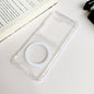 Magsafe Magnetic Transparent Shockproof Phone Case, For Samsung Galaxy Z Fold5 5G, For Samsung Galaxy Z Flip5 5G