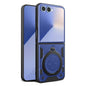 CD Texture Magnetic Holder Phone Case, For Samsung Galaxy Z Flip7, For Samsung Galaxy Z Flip5
