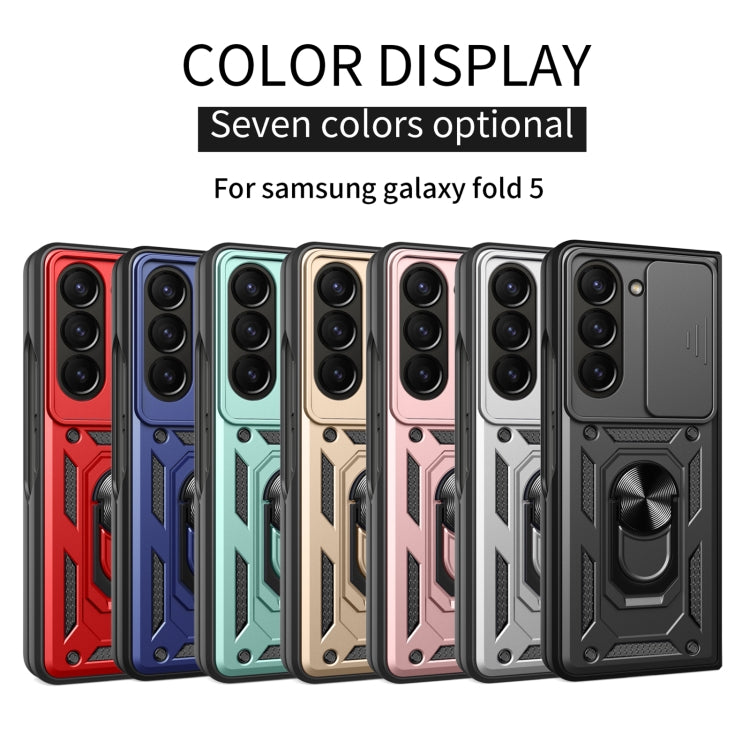 Sliding Camera Cover Design TPU+PC Phone Case, For Samsung Galaxy Z Fold5