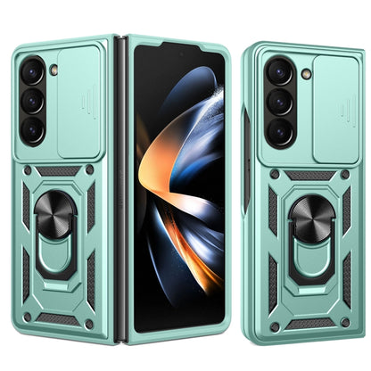 Sliding Camera Cover Design TPU+PC Phone Case, For Samsung Galaxy Z Fold7, For Samsung Galaxy Z Fold6, For Samsung Galaxy Z Fold5