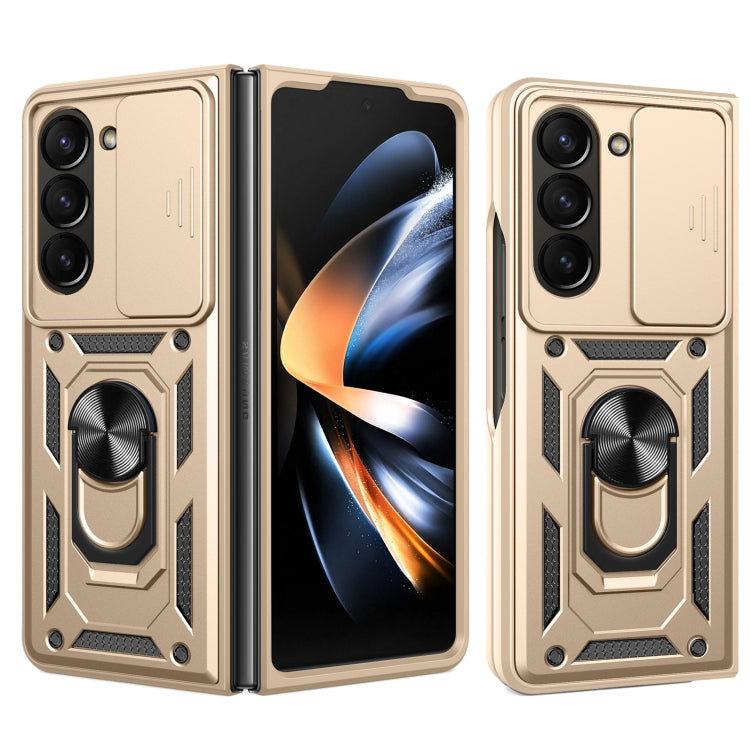 Sliding Camera Cover Design TPU+PC Phone Case, For Samsung Galaxy Z Fold7, For Samsung Galaxy Z Fold6, For Samsung Galaxy Z Fold5