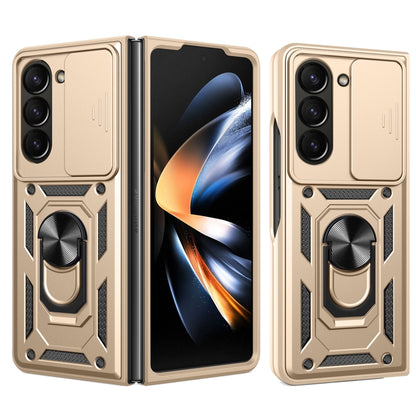 Sliding Camera Cover Design TPU+PC Phone Case, For Samsung Galaxy Z Fold7, For Samsung Galaxy Z Fold6, For Samsung Galaxy Z Fold5