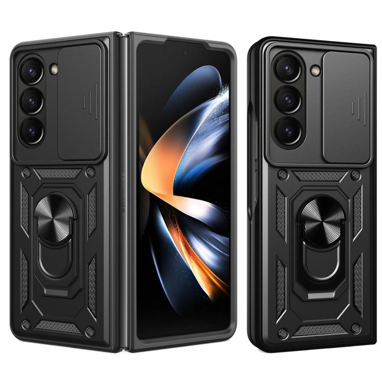 Sliding Camera Cover Design TPU+PC Phone Case, For Samsung Galaxy Z Fold7, For Samsung Galaxy Z Fold6, For Samsung Galaxy Z Fold5