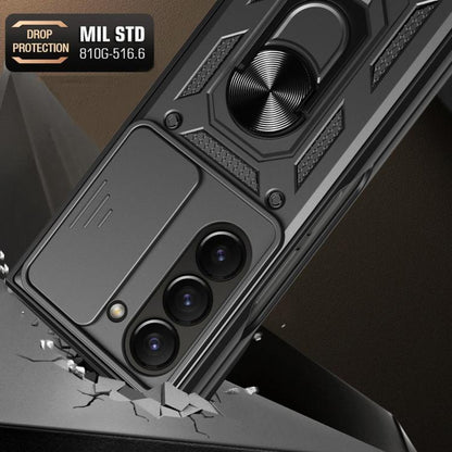 Sliding Camera Cover Design TPU+PC Phone Case, For Samsung Galaxy Z Fold7, For Samsung Galaxy Z Fold6, For Samsung Galaxy Z Fold5