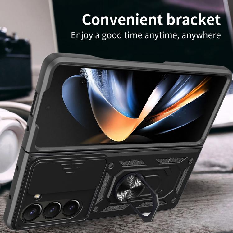 Sliding Camera Cover Design TPU+PC Phone Case, For Samsung Galaxy Z Fold7, For Samsung Galaxy Z Fold6, For Samsung Galaxy Z Fold5