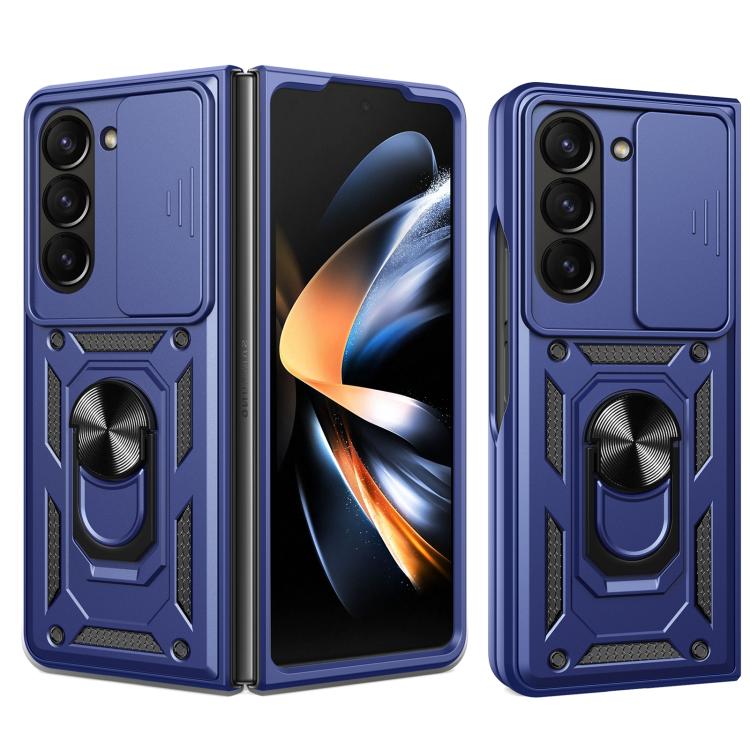 Sliding Camera Cover Design TPU+PC Phone Case, For Samsung Galaxy Z Fold7, For Samsung Galaxy Z Fold6, For Samsung Galaxy Z Fold5