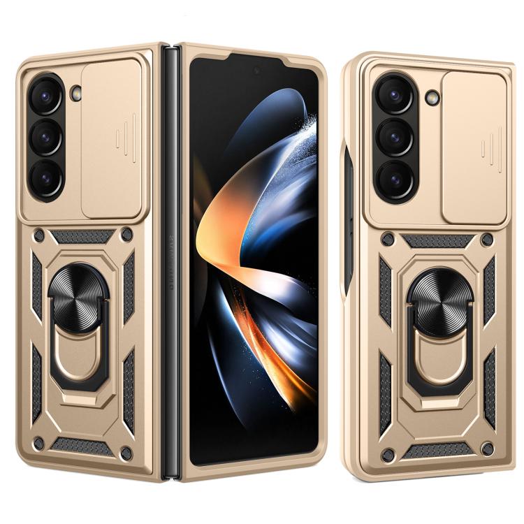 Sliding Camera Cover Design TPU+PC Phone Case, For Samsung Galaxy Z Fold8, For Samsung Galaxy Z Fold7, For Samsung Galaxy Z Fold6