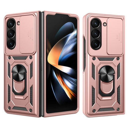 Sliding Camera Cover Design TPU+PC Phone Case, For Samsung Galaxy Z Fold7, For Samsung Galaxy Z Fold6, For Samsung Galaxy Z Fold5