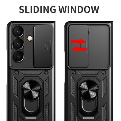 Sliding Camera Cover Design TPU+PC Phone Case, For Samsung Galaxy Z Fold8, For Samsung Galaxy Z Fold7, For Samsung Galaxy Z Fold6